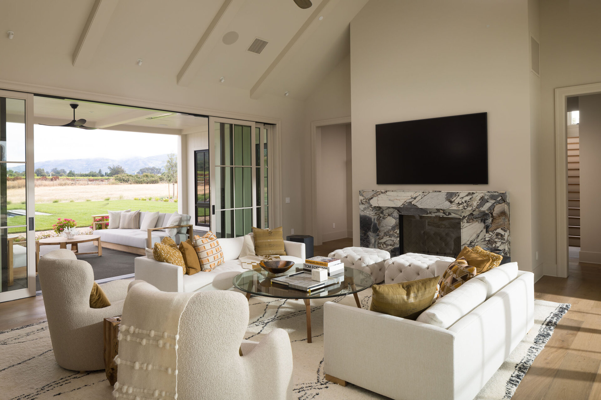 Ortal architectural fireplace